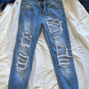 Ripped jeans